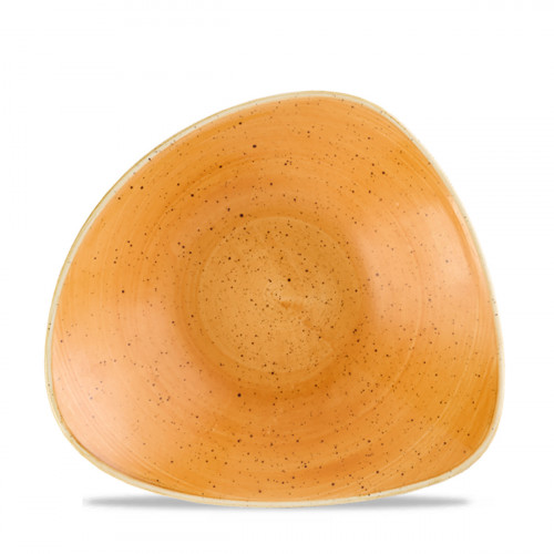 Bol triangulaire Tangerine porcelaine vitrifiée 23,5x23,5 cm Stonecast Tangerine Churchill