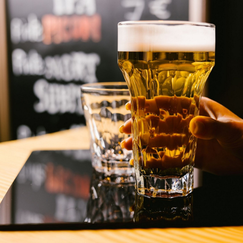 Verre à bière verre pressé 43 cl Silex La Rochere