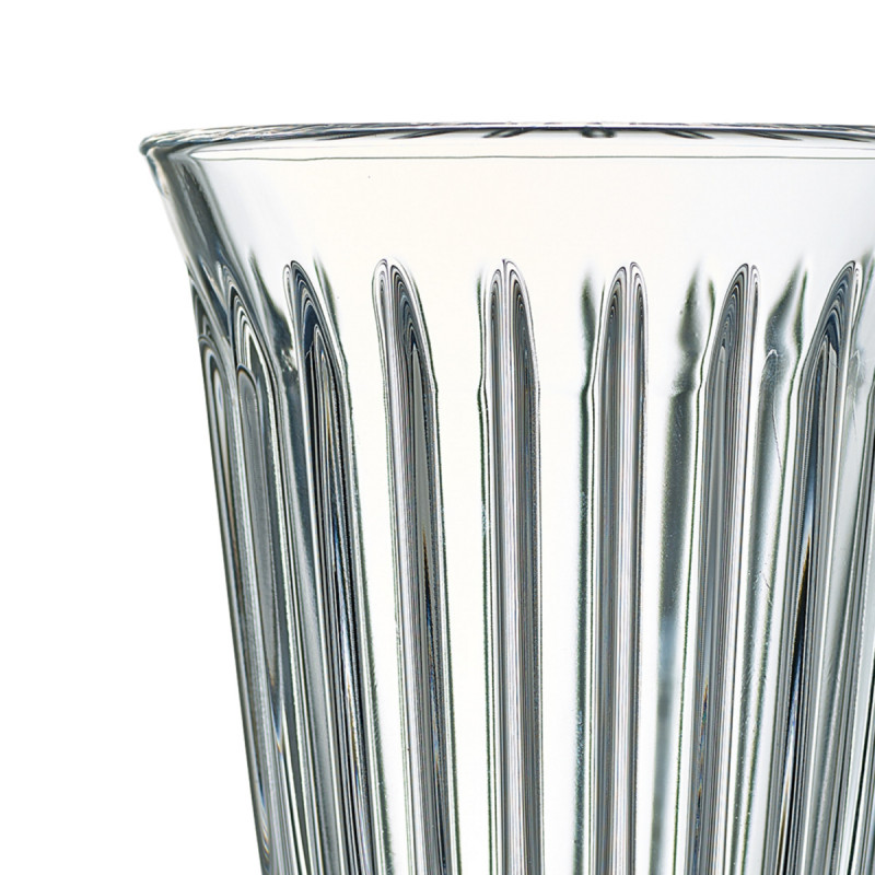 Gobelet verre pressé 36 cl Zinc La Rochere