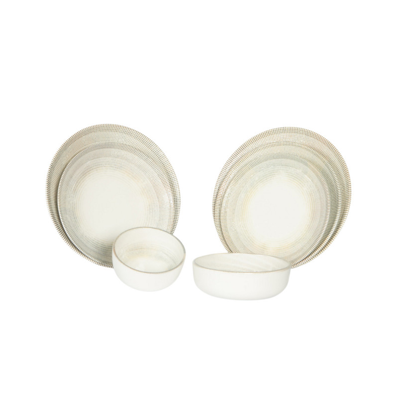 Assiette coupe creuse rond porcelaine Ø 23 cm Cancun Accolade