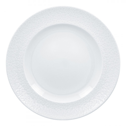 Assiette plate rond blanc porcelaine Ø 30,6 cm Charm Rak