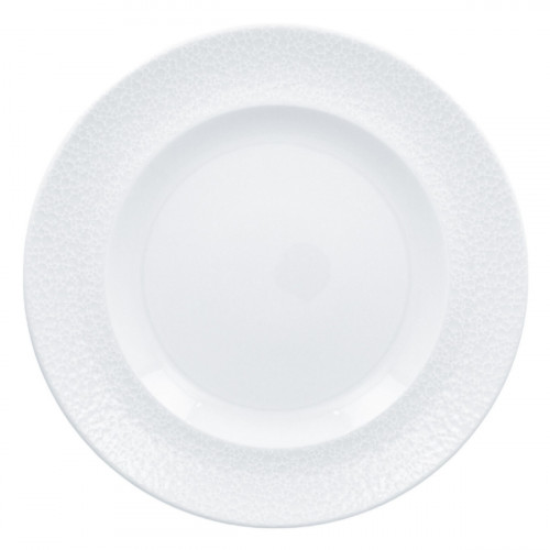 Assiette plate rond blanc porcelaine Ø 27,8 cm Charm Rak