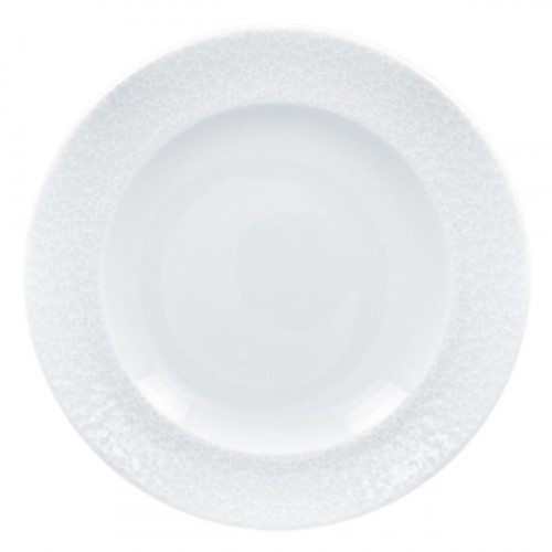 Assiette plate rond blanc porcelaine Ø 20,7 cm Charm Rak