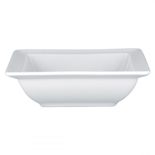Saladier carré blanc porcelaine 16 cm Charm Rak