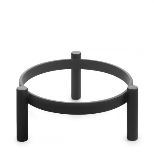 Rehausse métal noir Ø 24 cm 10 cm En Scène Revol