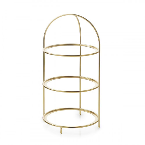Porte-assiettes métal or Ø 17,1 cm 34 cm Revol