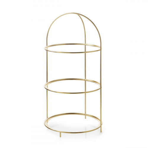 Porte-assiettes métal or Ø 21,8 cm 44,3 cm Revol