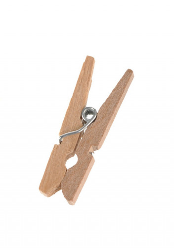 Mini pince à linge 3x0,4 cm Oxstal Earth Essentials (100 pièces)
