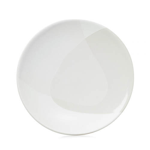 Assiette plate rond Linen porcelaine culinaire Ø 28 cm Confluence Revol