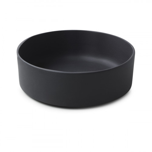 Coupelle rond noir porcelaine culinaire Ø 11 cm Caractère Revol