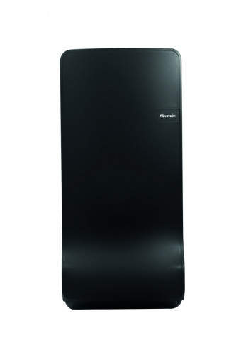 Distributeur essuie-mains noir 14,5x22x46 cm Renovelar