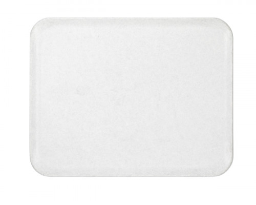 Plateau polyester blanc 32,5x26,5 cm Poly Str Profil Mat 2 Platex