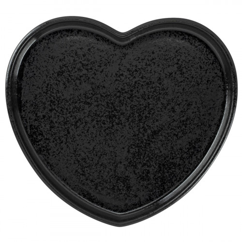 Assiette plate porcelaine 19,8x18 cm Cliché Rak