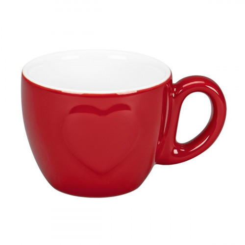 Tasse à expresso rouge porcelaine 9 cl Ø 6,7 cm Cliché Rak