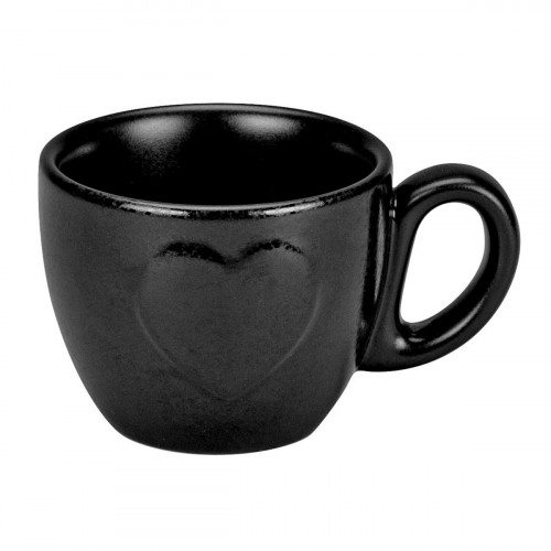 Tasse à expresso noir porcelaine 9 cl Ø 6,7 cm Cliché Rak