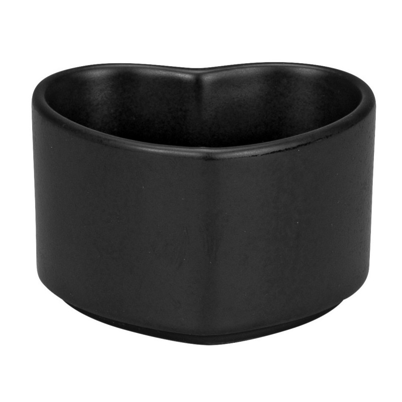 Sucrier sans couvercle noir porcelaine 13 cl 8,1 cm Cliché Rak