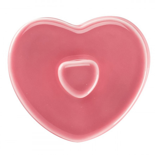 Couvercle pour sucrier rose porcelaine 8 cm Cliché Rak
