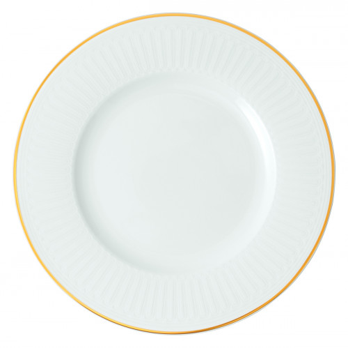 Assiette plate rond blanc porcelaine bone china Ø 27,5 cm Chateau Septfontaines Villeroy & Boch