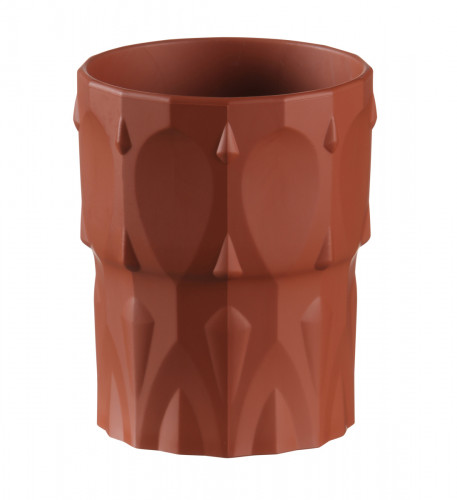 Verre terracotta fibre végétale 16 cl Banquise Liliroc Saint Romain