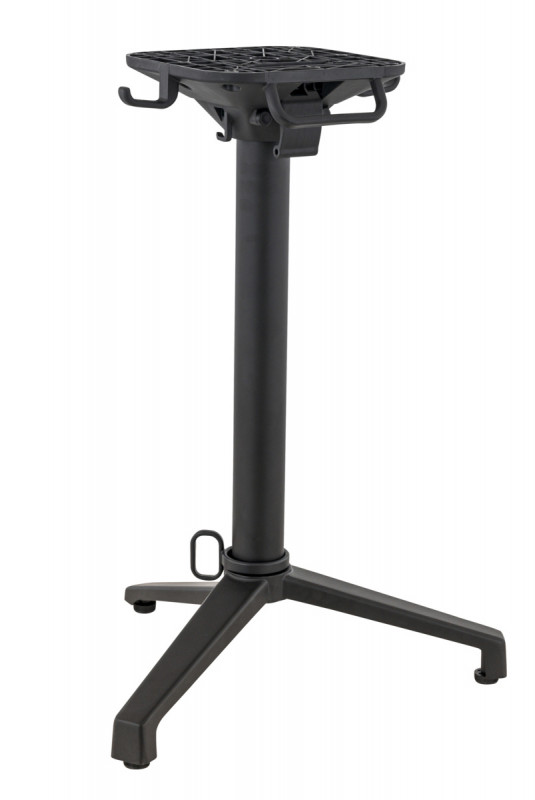 Pied de table noir mat Modena Flexmob
