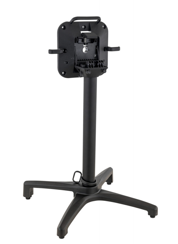 Pied de table avec système pliant d'extérieur noir mat Kyoto Flexmob