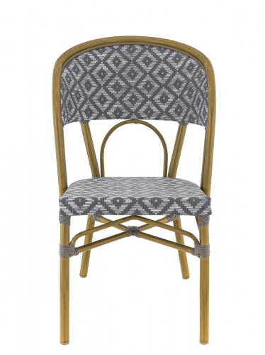 Chaise gris 86x51x59 cm Limoges Flexmob
