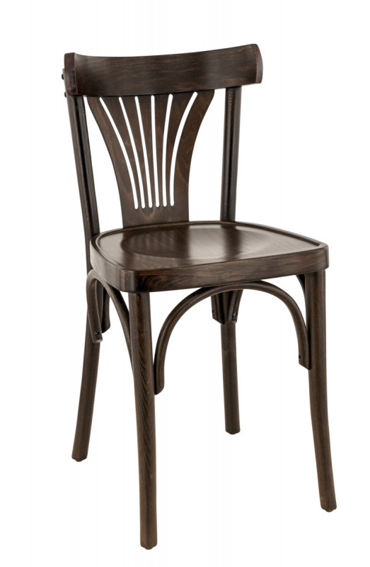 Chaise brun foncé 80x42x50 cm Palma Flexmob