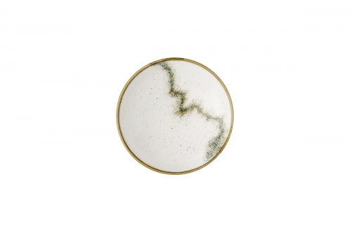 Assiette coupe creuse rond barley white porcelaine vitrifiée Ø 18,2 cm Spice Churchill