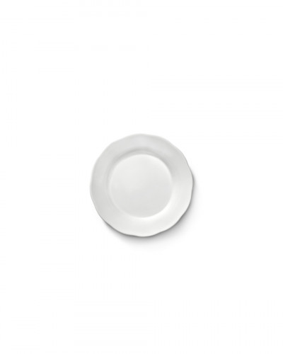 Assiette creuse rond blanc porcelaine Ø 15 cm Silhouette Serax