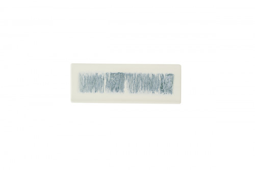 Plat rectangulaire Blue porcelaine vitrifiée 25 cm Lyra Churchill