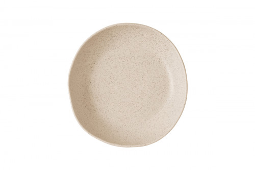 Assiette creuse organique Nutmeg Cream porcelaine vitrifiée Ø 25 cm 25 cm Stonecast Natural Churchill