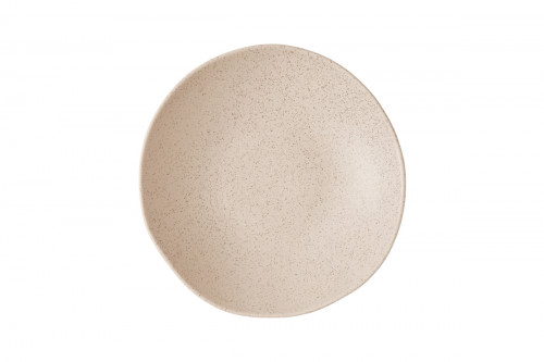 Assiette creuse rond Nutmeg Cream porcelaine vitrifiée Ø 25 cm 25 cm Stonecast Natural Churchill