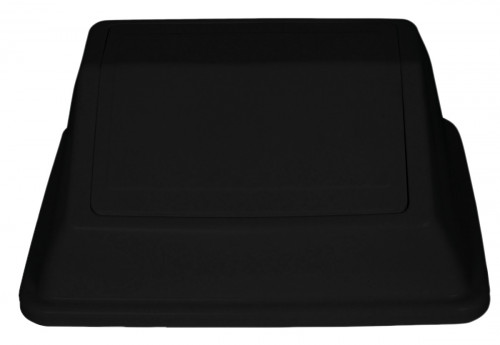 Couvercle basculant pour collecteur 60/80 L plastique noir Probbax