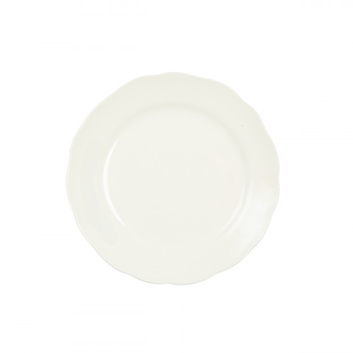 Assiette coupe plate rond blanc porcelaine Ø 24,2 cm Sérafine Pro.mundi