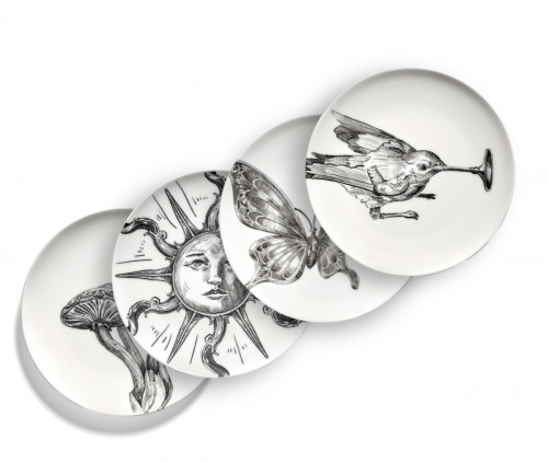 Assiette à pain rond blanc porcelaine Ø 12 cm Unity Serax