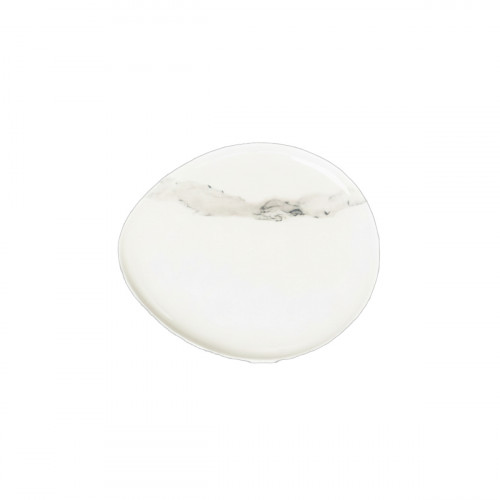 Assiette coupe plate blanc porcelaine Ø 28 cm Silk Accolade
