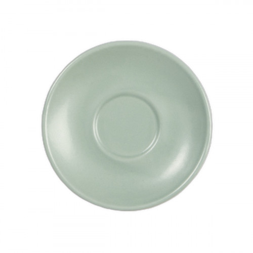 Sous tasse à café rond vert Grès Ø 12 cm Pulse Essentials Collection