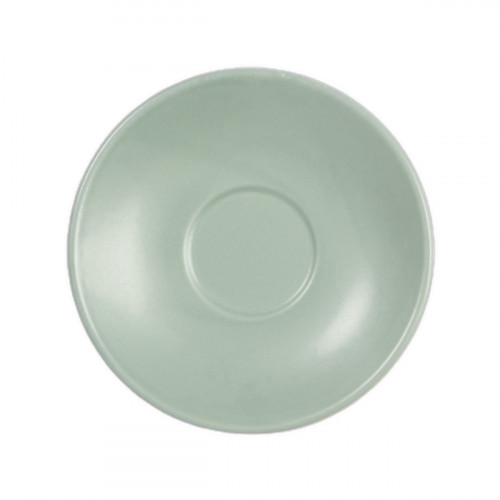 Sous tasse à thé rond vert Grès Ø 14 cm Pulse Essentials Collection