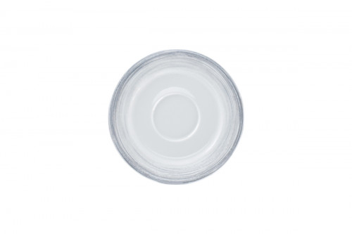 Sous tasse à café rond blanc porcelaine Ø 15 cm Sublime Rak