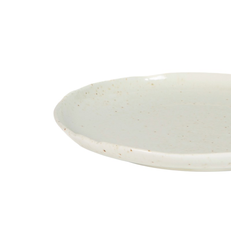 Assiette plate blanc porcelaine Ø 27,5 cm Kaji Luna Accolade