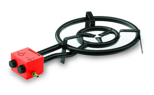 Réchaud à gaz 2 feux Sur pied(s) 11,4 kW Ø 40 cm Lacor